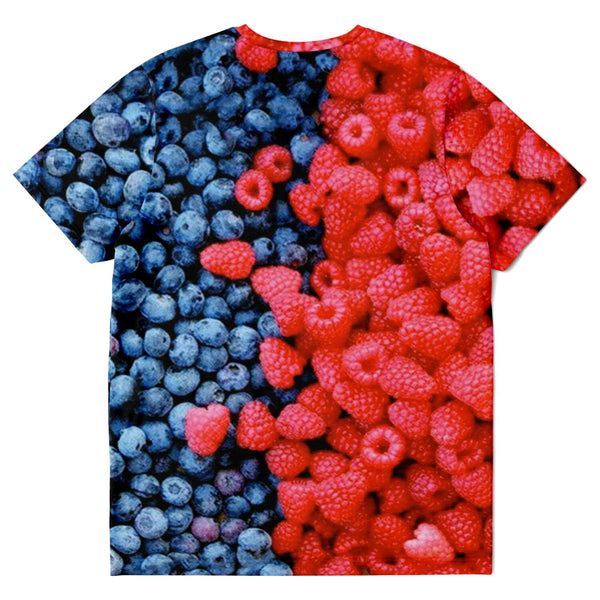 Mixed Berries T-Shirt-Subliminator-| All-Over-Print Everywhere - Designed to Make You Smile