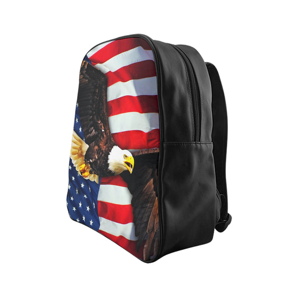 American Flag Backpack-Printify-Large-| All-Over-Print Everywhere - Designed to Make You Smile