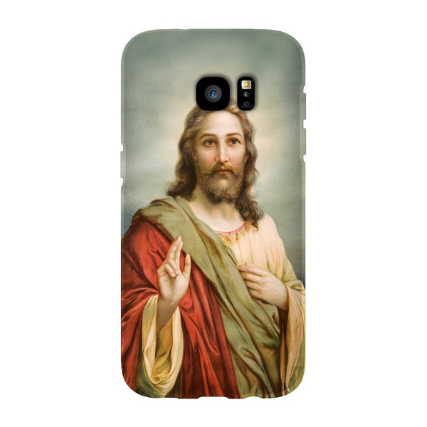 Holy Jesus Smartphone Case-Gooten-Samsung S7 Edge-| All-Over-Print Everywhere - Designed to Make You Smile