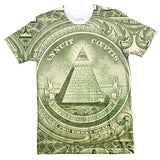 Annuit Coeptis T-Shirt-Subliminator-| All-Over-Print Everywhere - Designed to Make You Smile