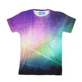 Aurora Borealis Youth T-Shirt-kite.ly-| All-Over-Print Everywhere - Designed to Make You Smile