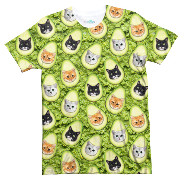 Avo-cat-o Invasion T-Shirt-Subliminator-| All-Over-Print Everywhere - Designed to Make You Smile