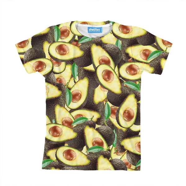 Avocado Invasion Youth T-Shirt-kite.ly-| All-Over-Print Everywhere - Designed to Make You Smile