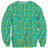 Banana Life Sweater-Shelfies-| All-Over-Print Everywhere - Designed to Make You Smile
