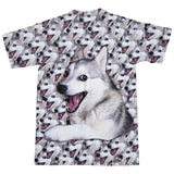 Bad Joke Husky T-Shirt-Subliminator-| All-Over-Print Everywhere - Designed to Make You Smile