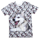 Bad Joke Husky T-Shirt-Subliminator-| All-Over-Print Everywhere - Designed to Make You Smile