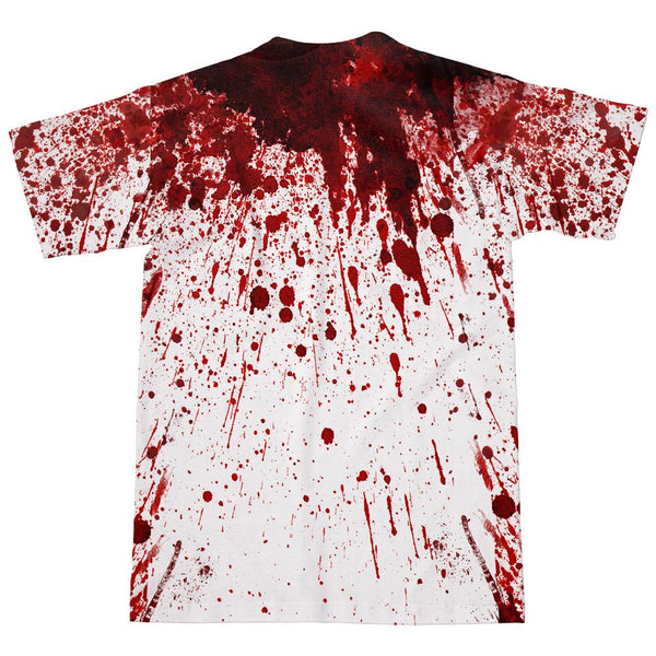Blood Splatter T-Shirt-Subliminator-| All-Over-Print Everywhere - Designed to Make You Smile