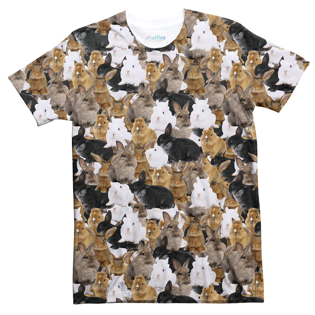 Bunny Invasion T-Shirt-Subliminator-| All-Over-Print Everywhere - Designed to Make You Smile