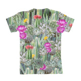 Cacti Invasion Youth T-Shirt-kite.ly-| All-Over-Print Everywhere - Designed to Make You Smile