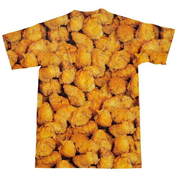 Chicken Nuggets Invasion T-Shirt-Subliminator-| All-Over-Print Everywhere - Designed to Make You Smile