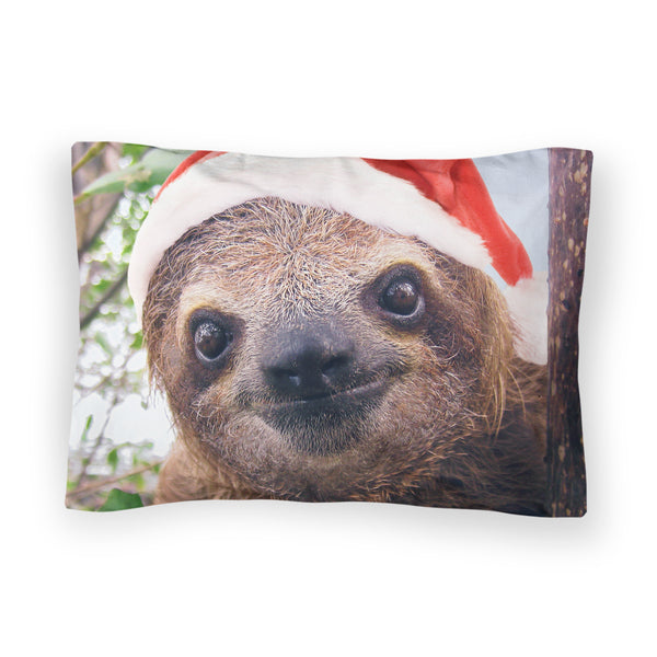Christmas Sloth Bed Pillow Case-Shelfies-| All-Over-Print Everywhere - Designed to Make You Smile