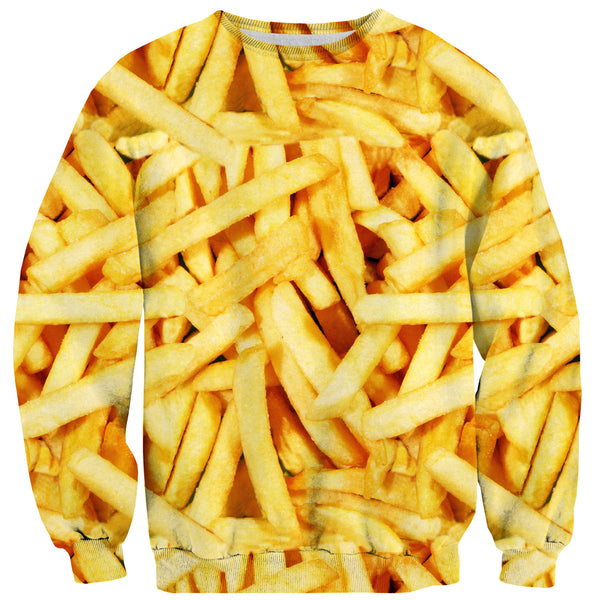French Fries Invasion Sweater-Subliminator-| All-Over-Print Everywhere - Designed to Make You Smile