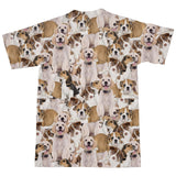 Doggy Invasion T-Shirt-Shelfies-| All-Over-Print Everywhere - Designed to Make You Smile
