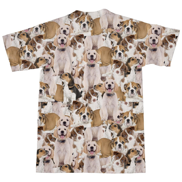 Doggy Invasion T-Shirt-Shelfies-| All-Over-Print Everywhere - Designed to Make You Smile