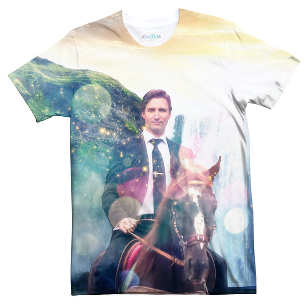 Dreamy Trudeau T-Shirt-Subliminator-| All-Over-Print Everywhere - Designed to Make You Smile