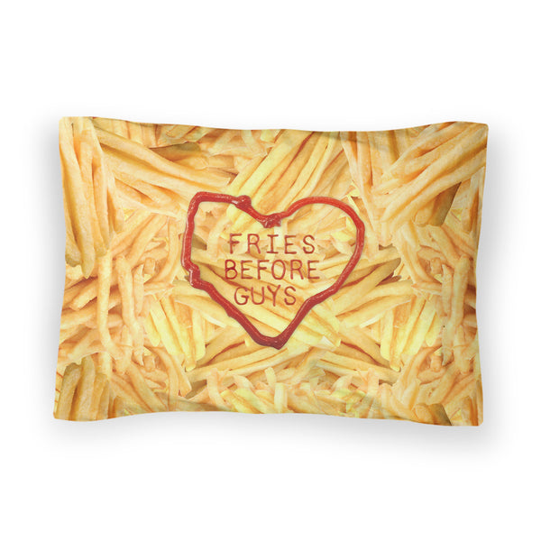 Fries Before Guys Bed Pillow Case-Shelfies-| All-Over-Print Everywhere - Designed to Make You Smile