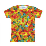 Gummy Bears Invasion Youth T-Shirt-kite.ly-| All-Over-Print Everywhere - Designed to Make You Smile