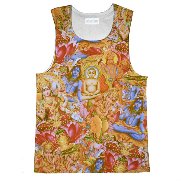 Indian Gods Tank Top-kite.ly-| All-Over-Print Everywhere - Designed to Make You Smile