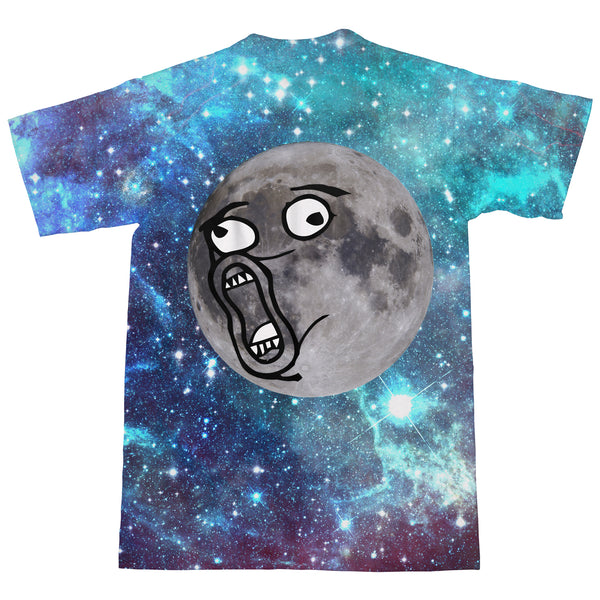 LOL Moon Face T-Shirt-Subliminator-| All-Over-Print Everywhere - Designed to Make You Smile
