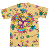 Colorful Mushrooms T-Shirt-Subliminator-| All-Over-Print Everywhere - Designed to Make You Smile