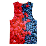 Mixed Berries Tank Top-kite.ly-| All-Over-Print Everywhere - Designed to Make You Smile