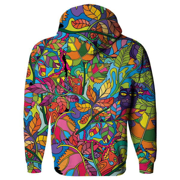 Neon Forest Hoodie-Shelfies-| All-Over-Print Everywhere - Designed to Make You Smile