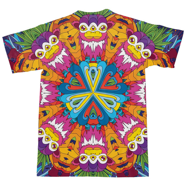 Neon Jungle T-Shirt-Shelfies-| All-Over-Print Everywhere - Designed to Make You Smile