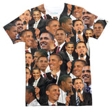 Barack Obama Face T-Shirt-Subliminator-| All-Over-Print Everywhere - Designed to Make You Smile