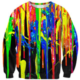Paint Splatter Sweater-Subliminator-| All-Over-Print Everywhere - Designed to Make You Smile