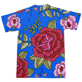 Paint By Numbers Floral T-Shirt-Subliminator-| All-Over-Print Everywhere - Designed to Make You Smile
