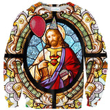 Party God Sweater-Subliminator-| All-Over-Print Everywhere - Designed to Make You Smile