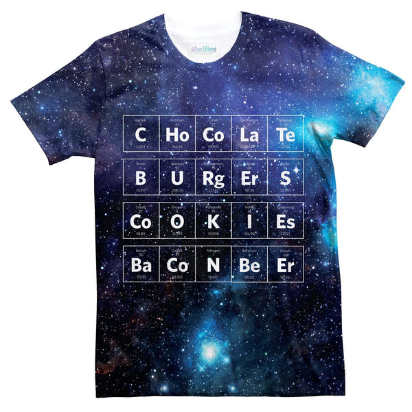 Periodic Table T-Shirt-Shelfies-| All-Over-Print Everywhere - Designed to Make You Smile