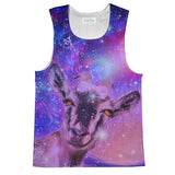 Space Goat Tank Top-kite.ly-| All-Over-Print Everywhere - Designed to Make You Smile
