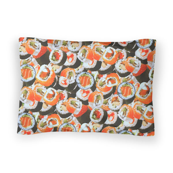 Sushi Invasion Bed Pillow Case-Shelfies-| All-Over-Print Everywhere - Designed to Make You Smile