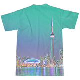 Toronto Skyline T-Shirt-Subliminator-| All-Over-Print Everywhere - Designed to Make You Smile