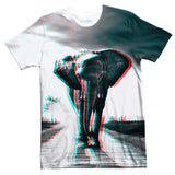 Trippy Elephant T-Shirt-Shelfies-| All-Over-Print Everywhere - Designed to Make You Smile