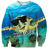 Whoa Dude! Sweater-Subliminator-| All-Over-Print Everywhere - Designed to Make You Smile