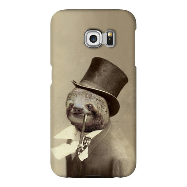Old Money Flows Sloth Smartphone Case-Gooten-Samsung S6 Edge-| All-Over-Print Everywhere - Designed to Make You Smile