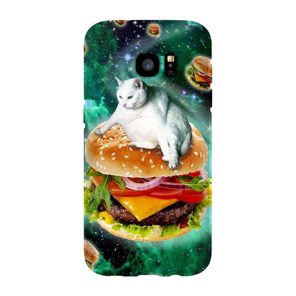 Hamburger Cat Smartphone Case-Gooten-Samsung Galaxy S7 Edge-| All-Over-Print Everywhere - Designed to Make You Smile