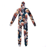 Bernie Sanders Face Adult Jumpsuit-Shelfies-| All-Over-Print Everywhere - Designed to Make You Smile