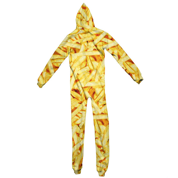 French Fries Invasion Adult Jumpsuit-Shelfies-| All-Over-Print Everywhere - Designed to Make You Smile