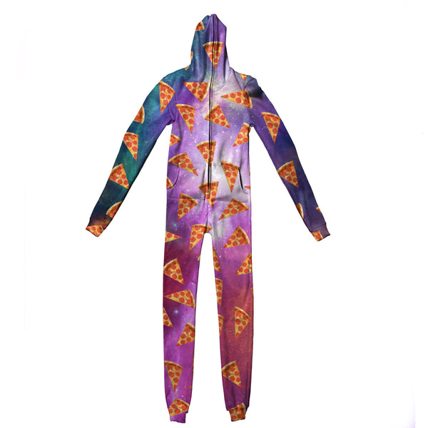 Galactic Pizza Adult Jumpsuit-Shelfies-| All-Over-Print Everywhere - Designed to Make You Smile