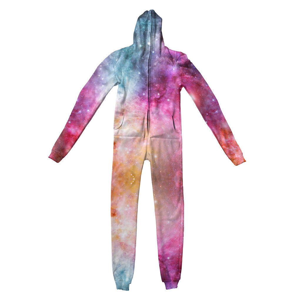 Galaxy Love Adult Jumpsuit-Shelfies-| All-Over-Print Everywhere - Designed to Make You Smile
