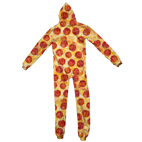 Pizza Invasion Adult Jumpsuit-Shelfies-| All-Over-Print Everywhere - Designed to Make You Smile