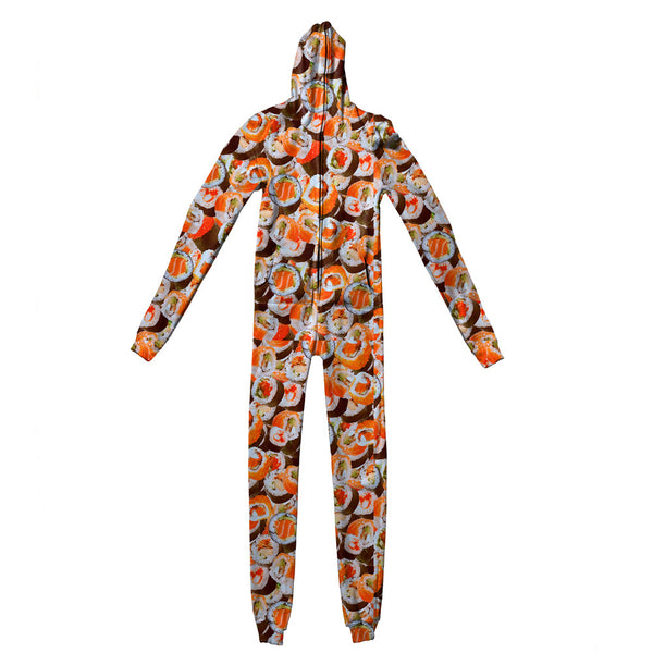 Sushi Invasion Adult Jumpsuit-Shelfies-| All-Over-Print Everywhere - Designed to Make You Smile