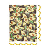 Avocado Invasion Blanket-Gooten-| All-Over-Print Everywhere - Designed to Make You Smile