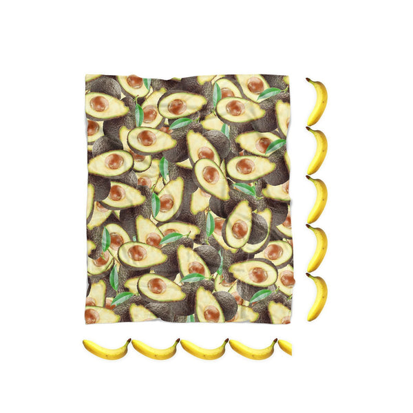 Avocado Invasion Blanket-Gooten-| All-Over-Print Everywhere - Designed to Make You Smile