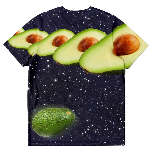 Galaxy Space Avocado T-Shirt-Subliminator-| All-Over-Print Everywhere - Designed to Make You Smile