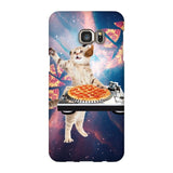 DJ Pizza Cat Smartphone Case-Gooten-Samsung Galaxy S6 Edge Plus-| All-Over-Print Everywhere - Designed to Make You Smile