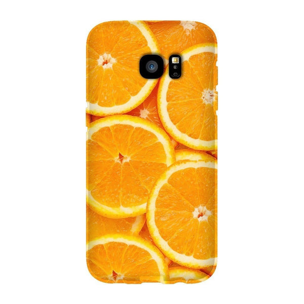 Oranges Invasion Smartphone Case-Gooten-Samsung S7 Edge-| All-Over-Print Everywhere - Designed to Make You Smile